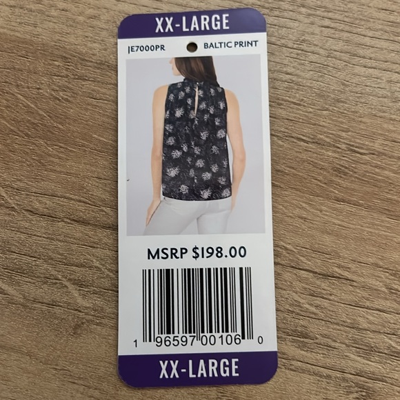 Joie sleeveless flowy top. Size XXL NWT - Picture 9 of 9